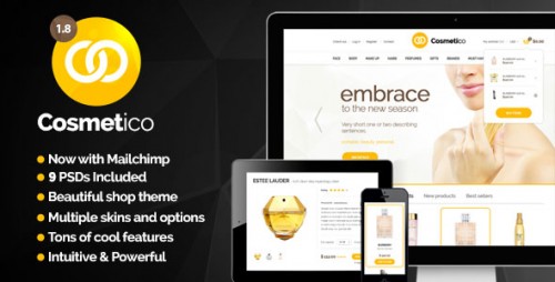 [nulled] Cosmetico v1.8.7 - Responsive eCommerce WordPress Theme product pic