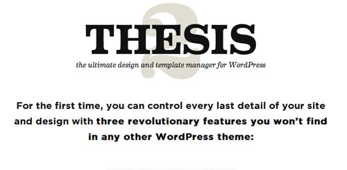 NULLED Thesis v2.1.9 - WordPress Framework image