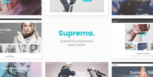 Download Nulled Suprema v1.3 - Multipurpose eCommerce Theme product picture