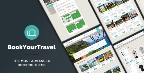 Download Nulled Book Your Travel v7.16 - Online Booking WordPress Theme product