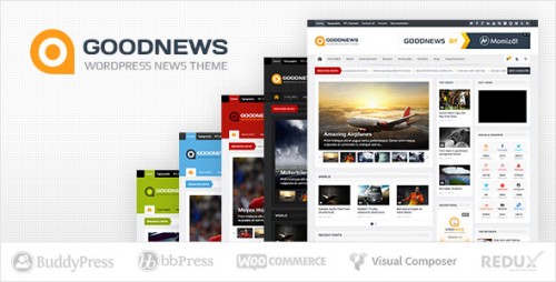 [NULLED] Goodnews v5.8.5.1 - Responsive WordPress News Magazine  