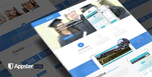 ThemeForest - Appster v1.2.0 - Clean & Minimal App Landing Page Html Template - 6564930