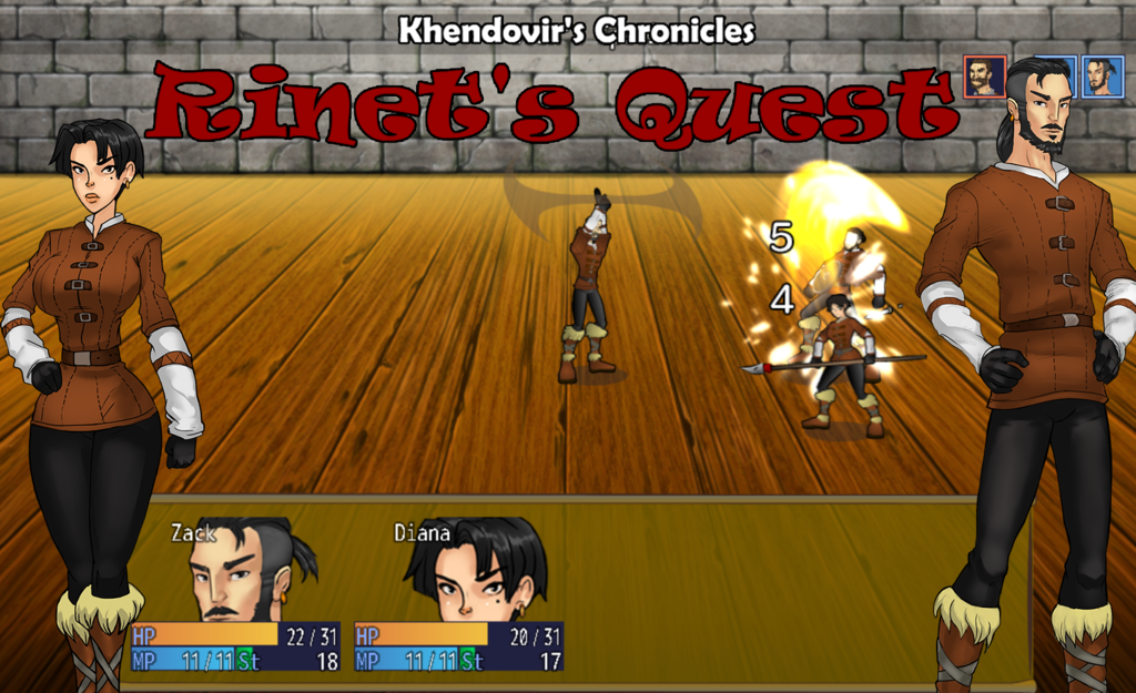 Rinet's Quest - New Version 0.04.01 by StalkerRoguen COMIC
