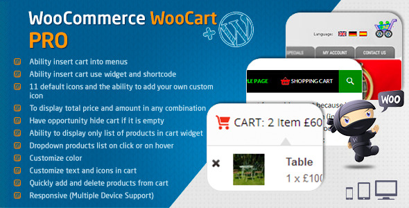 Nulled CodeCanyon - WooCommerce Cart - WooCart Pro v2.3.0 Plugin