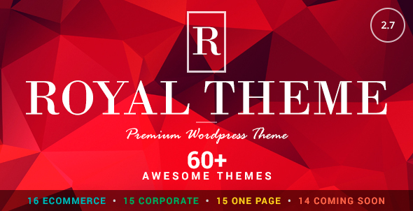 Royal v2.9 - Multi-Purpose Wordpress Theme