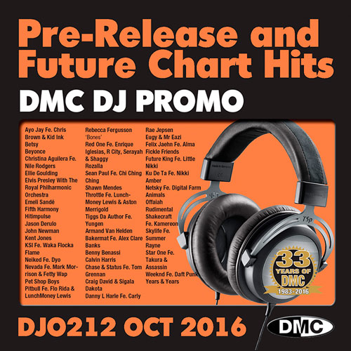 DMC DJ Promo 212 - Chart Hits October (2016)