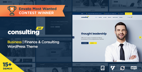[GET] Nulled Consulting v3.4 - Business, Finance WordPress Theme picture