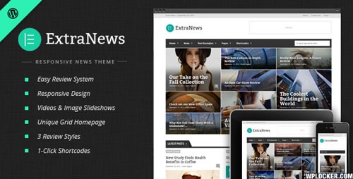 Download Nulled ExtraNews v1.5.9 - Responsive News and Magazine Theme  