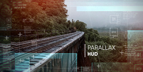 Parallax HUD Slideshow 18083110 - Project for After Effects (Videohive)