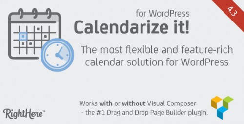 [NULLED] Calendarize it! for WordPress v4.3.4.74102 product cover