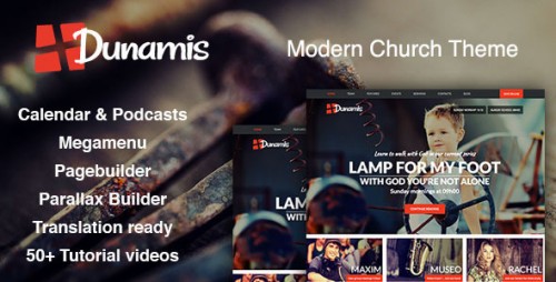 [NULLED] Dunamis - Modern Church theme - WordPress snapshot