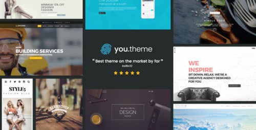 [NULLED] You v1.2.1 - Multi-Purpose Responsive WordPress Theme graphic
