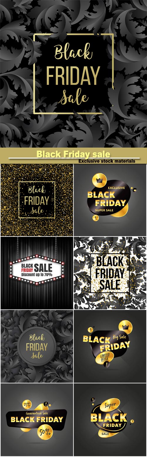 Black Friday sale, discount card