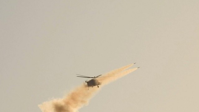 Вертолетный рой русских устроил апокалипсис для террористов в сирийской провинции Хомс 