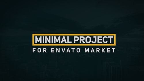 20 Minimal Titles - Project for After Effects (Videohive)