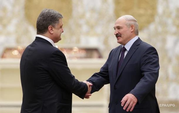 Порошенко извинился перед Лукашенко за Белавиа