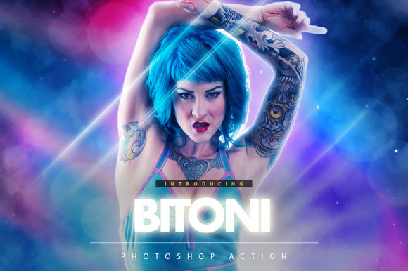 CM - Bitoni Photoshop Action 1014113