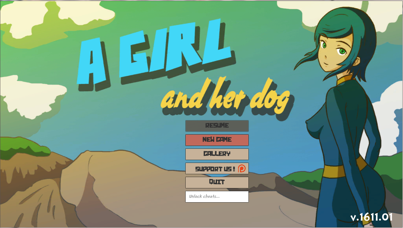 PixelProdukt - A Girl and her Dog - New version 1611-1 COMIC