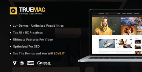 Nulled True Mag v4.2.9.1 - WordPress Theme for Video and Magazine download