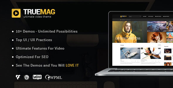 True Mag v4.2.9.1 - Wordpress Theme for Video and Magazine
