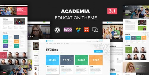 Download Nulled Academia v3.2.1 - Responsive Education Theme For WordPress product