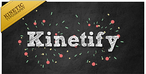 Kinetify, sends a happy message. - Project for After Effects (Videohive)