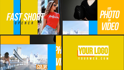 Fast Short Opener - Project for After Effects (Videohive)