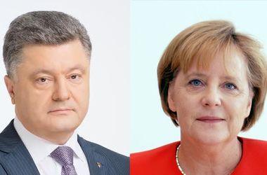 Порошенко и Меркель договорились о встрече "нормандской четверки"