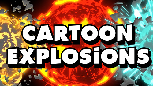 Cartoon Explosions - Project for After Effects (Videohive)