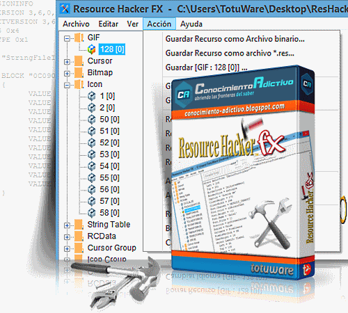 Resource Hacker 5.0.42 Buils 280 Beta Portable