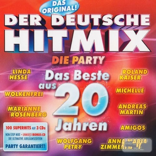 Der Deutsche Hitmix - Das Beste Aus 20 Jahren (3CD) (2016)
