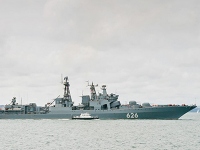 Украинских рыбаков, дрейфовавших в Средиземном море, взял на буксир российский противолодочный корабль