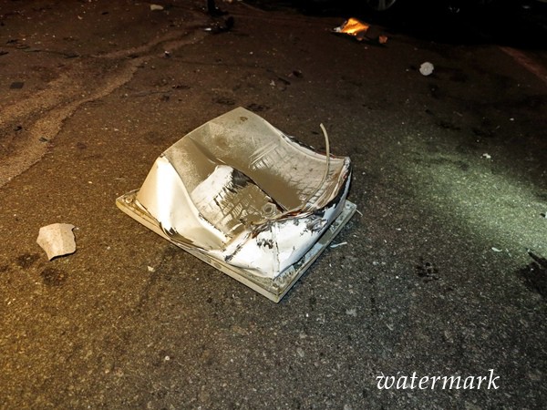 Страшное ДТП в Киеве: возле метро столкнулись три авто(фото)
