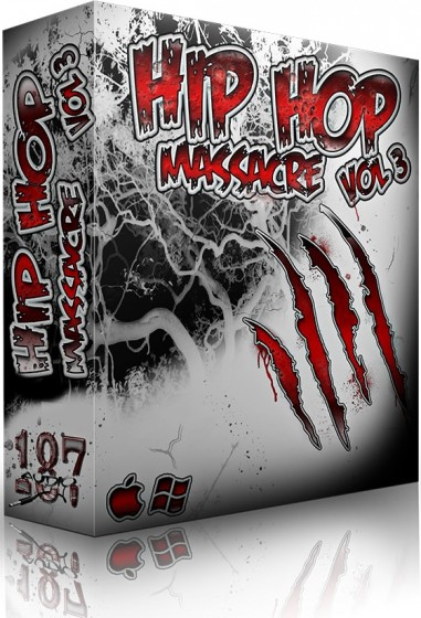 187 Audio Hip Hop Massacre Vol.3 WAV MiDi