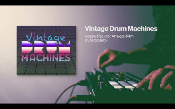 Elektron Vintage Drum Machines Sound Pack for Analog Rytm WAV SYX