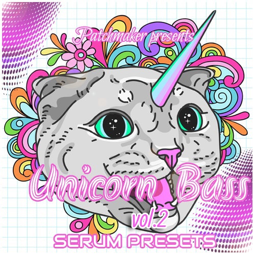 Patchmaker Unicorn Bass Vol 2 For XFER RECORDS SERUM