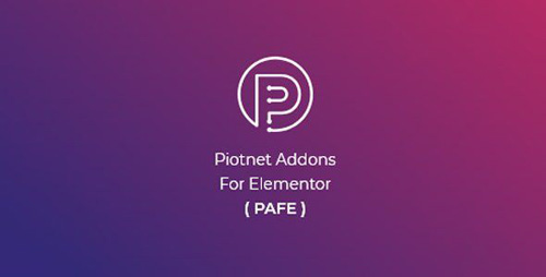 Piotnet Addons For Elementor Pro v3.1.1 - NULLED