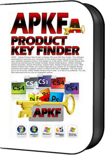 APKF Adobe Product Key Finder 2.5.7.0