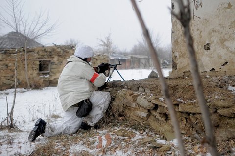 Боевики два раза выказывали огонь на Донбассе в пятницу
