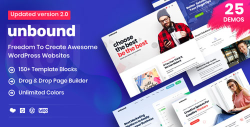 ThemeForest - Unbound v2.0.1 - Business Agency Multipurpose Theme - 22070603 - NULLED